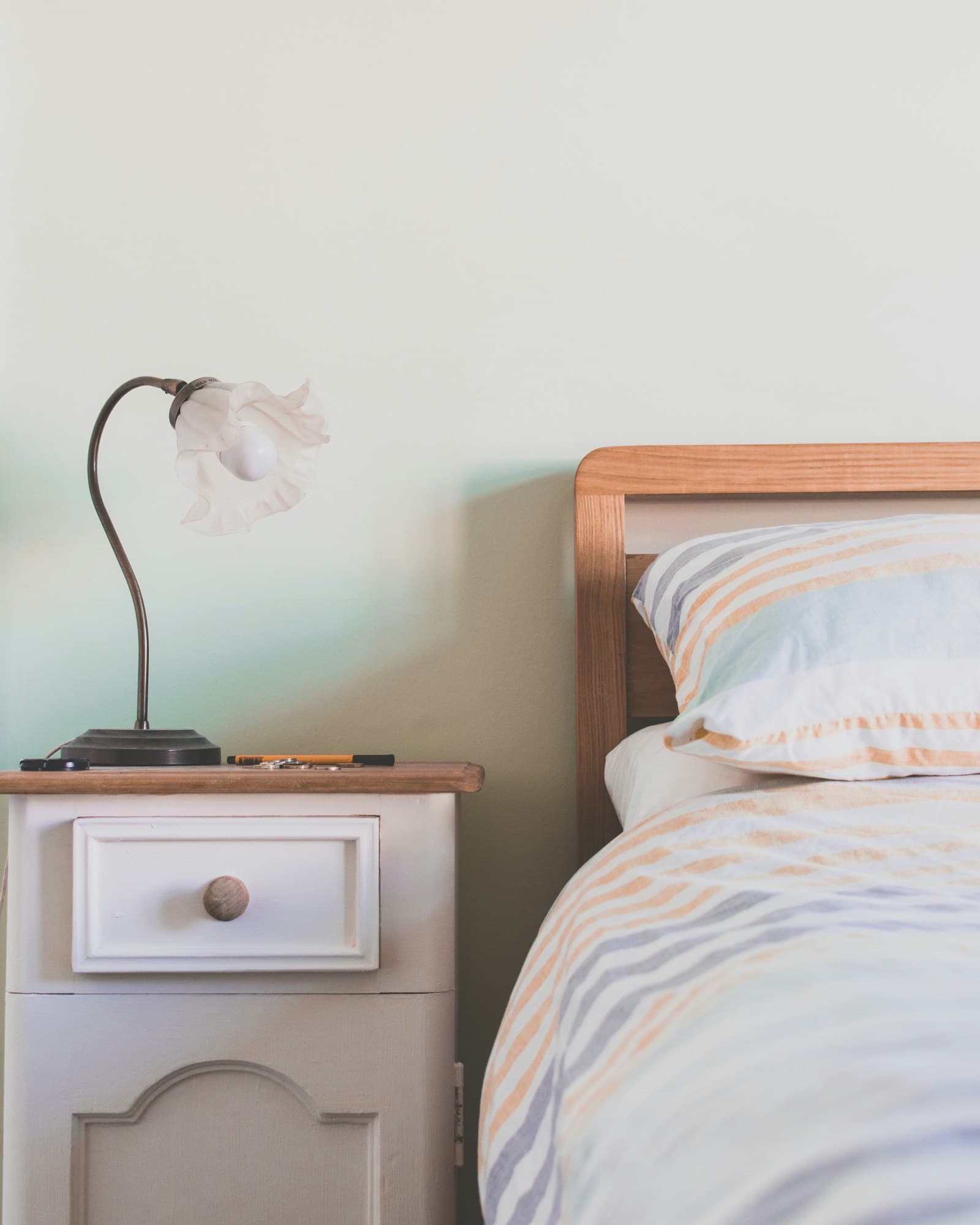 Bedside table detail