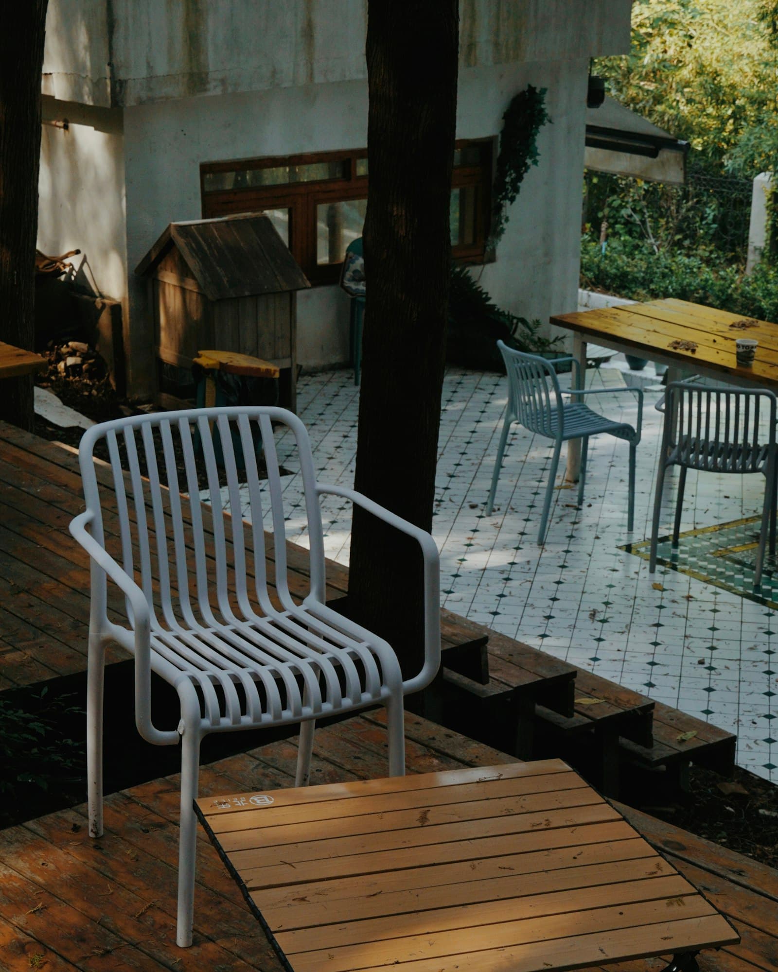 Sun lounger detail
